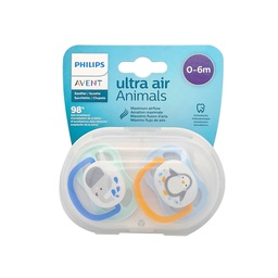 [40057] Avent Suc Ultra Air Animals 0-6M Boy Elep SCF 080/05